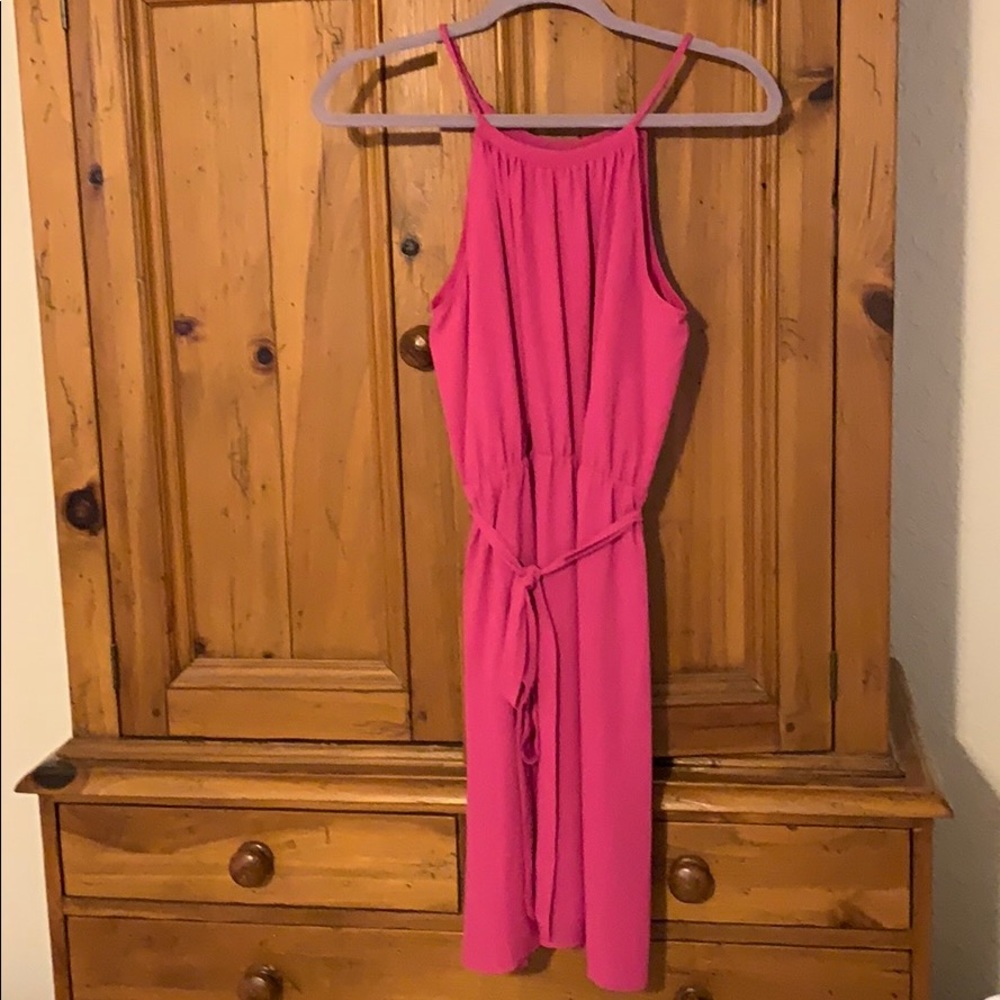 Ann Taylor LOFT pink dress